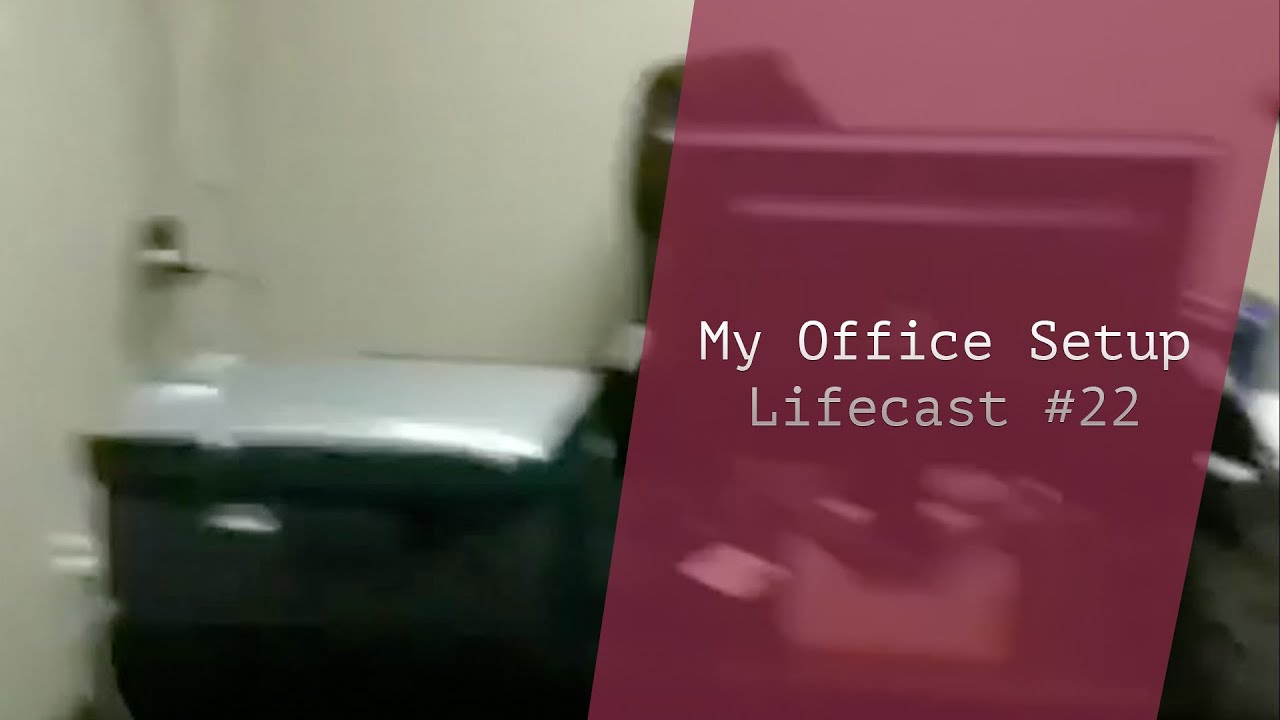 My New Office Setup